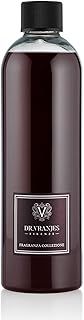 Dr. Vranjes - Rosso Nobile 500 ml Refill with Black Sticks, Reed Diffuser Refill, Home Fragrance, Main Scent Fruity, Atmosphere Relaxing, Fragrance Color Red, Made in Italy