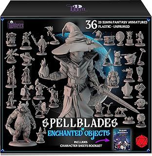 Wildspire Spellblades & Animated Objects Miniatures for DND, D&D Miniatures, Dungeons and Dragons Minis Figures